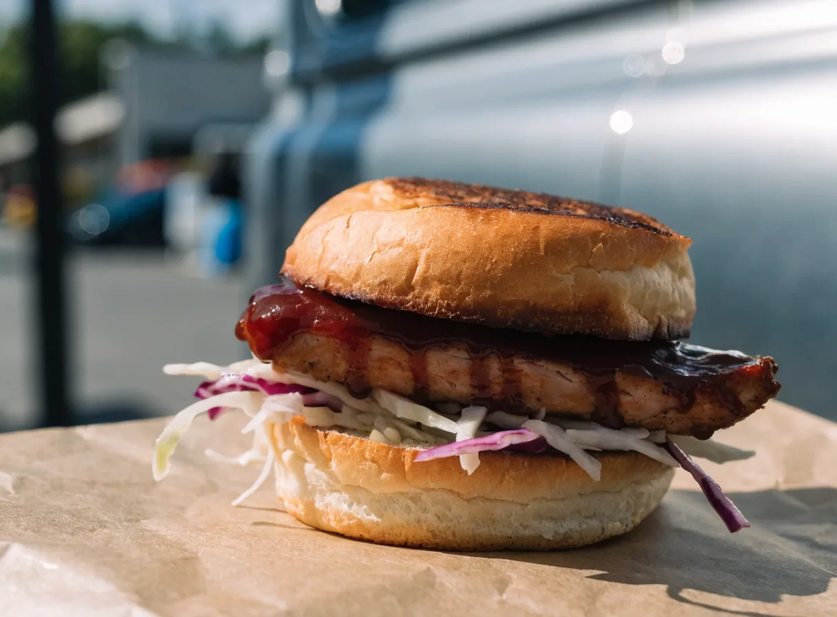 BBQ Chicken Burger